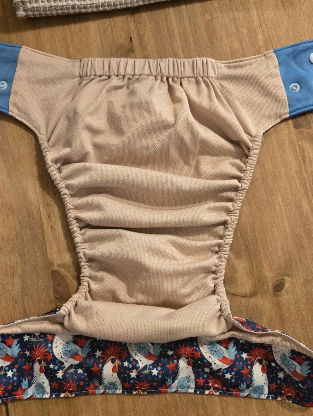 Lala booty Chicken Print Xl size pocket cloth diaper